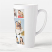 Creëer Uw eigen 10 fotocollage Latte Mok (Rechts)