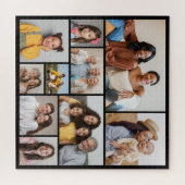 Creëer Uw eigen 10 fotocollage Legpuzzel (Horizontaal)