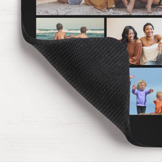 Creëer Uw eigen 10 fotocollage Muismat (Hoek)