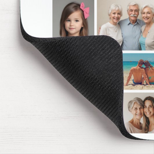 Creëer Uw eigen 10 fotocollage Muismat (Hoek)