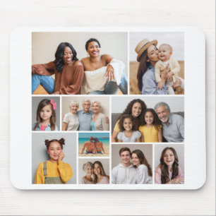 Creëer Uw eigen 10 fotocollage Muismat