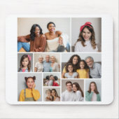 Creëer Uw eigen 10 fotocollage Muismat (Voorkant)