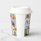 Creëer Uw eigen 10 fotocollage Papieren Bekers (Rechts)