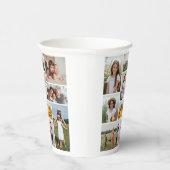 Creëer Uw eigen 10 fotocollage Papieren Bekers (Rechts)