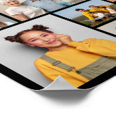 Creëer Uw eigen 10 fotocollage Poster (Hoek)