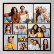 Creëer Uw eigen 10 fotocollage