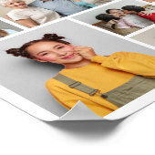 Creëer Uw eigen 10 fotocollage Poster (Hoek)