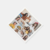 Creëer Uw eigen 10 fotocollage Servet (Hoek)