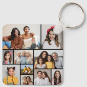 Creëer Uw eigen 10 fotocollage Sleutelhanger (Achterkant)