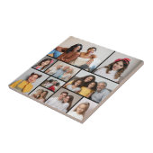 Creëer Uw eigen 10 fotocollage Tegeltje (Zijkant)