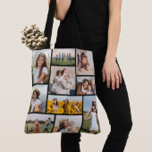 Creëer Uw eigen 10 fotocollage Tote Bag (Dichtbij)