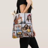 Creëer Uw eigen 10 fotocollage Tote Bag (Dichtbij)