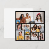 Creëer Uw eigen 10 Fotocollage Wenskaart (Voorkant / Achterkant)