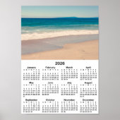 Creëer Uw eigen 10x14 Foto 2026 Kalender Poster (Voorkant)