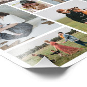 Creëer Uw eigen 11 foto collage foto vergroting Afdruk (Hoek)