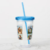 Creëer Uw eigen 11-fotocollage Acryl Drinkbeker (Links)