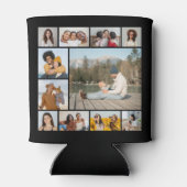 Creëer Uw eigen 11-fotocollage Blikjeskoeler (Achterkant)