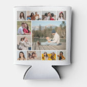 Creëer Uw eigen 11-fotocollage Blikjeskoeler (Voorkant)