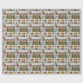 Creëer Uw eigen 11-fotocollage Cadeaupapier (Vlak)