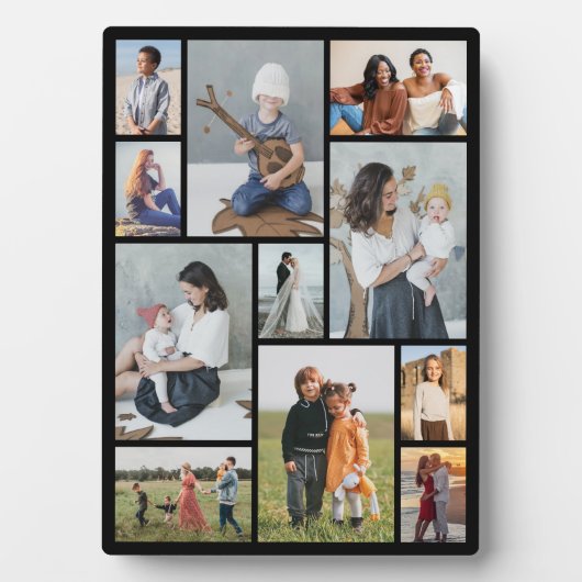 Creëer Uw eigen 11-fotocollage Fotoplaat (voorkant)