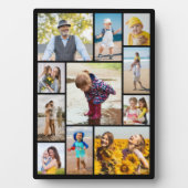 Creëer Uw eigen 11-fotocollage Fotoplaat (voorkant)