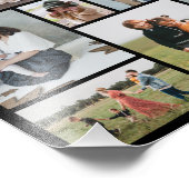 Creëer Uw eigen 11 Fotocollage Fotouitbreiding Foto Afdruk (Hoek)