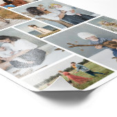Creëer Uw eigen 11 Fotocollage Fotouitbreiding Foto Afdruk (Hoek)
