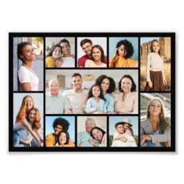 Creëer Uw eigen 11 Fotocollage Fotouitbreiding Foto Afdruk