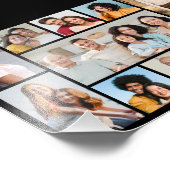 Creëer Uw eigen 11 Fotocollage Fotouitbreiding Foto Afdruk (Hoek)