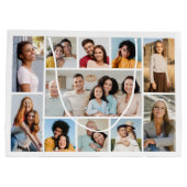 Creëer Uw eigen 11-fotocollage Groot Cadeauzakje (Achterkant)