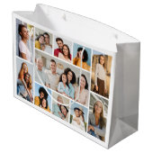 Creëer Uw eigen 11-fotocollage Groot Cadeauzakje (Achterkant Gekanteld)