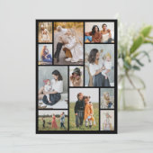 Creëer Uw eigen 11-fotocollage Kaart (Staand voorkant)