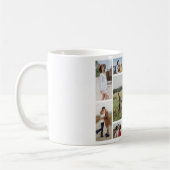 Creëer Uw eigen 11-fotocollage Koffiemok (Links)