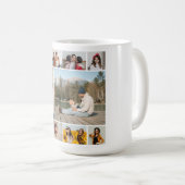 Creëer Uw eigen 11-fotocollage Koffiemok (Voorkant rechts)