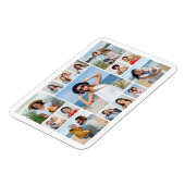 Creëer Uw eigen 11-fotocollage Magneet (Linkerzijde)