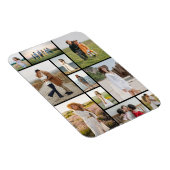 Creëer Uw eigen 11-fotocollage Magneet (Rechterzijde)