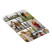 Creëer Uw eigen 11-fotocollage Magneet (Rechterzijde)