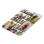 Creëer Uw eigen 11-fotocollage Magneet (Linkerzijde)