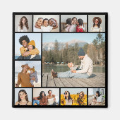 Creëer Uw eigen 11-fotocollage Magneet (Voorkant)