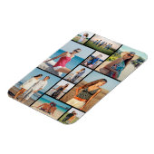 Creëer Uw eigen 11-fotocollage Magneet (Linkerzijde)