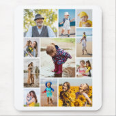 Creëer Uw eigen 11-fotocollage Muismat (Voorkant)
