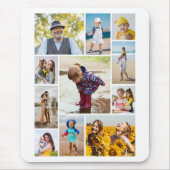 Creëer Uw eigen 11-fotocollage Muismat (Voorkant)