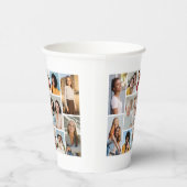 Creëer Uw eigen 11-fotocollage Papieren Bekers (Rechts)