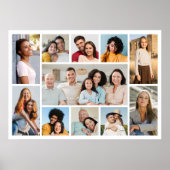 Creëer Uw eigen 11-fotocollage Poster (Voorkant)