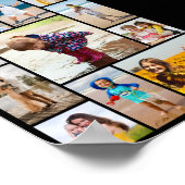 Creëer Uw eigen 11-fotocollage Poster (Hoek)