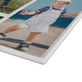 Creëer Uw eigen 11-fotocollage Snijplank (Hoek)