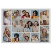 Creëer Uw eigen 11-fotocollage Snijplank (Voorkant)