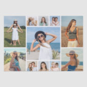 Creëer Uw eigen 11-fotocollage Tissuepapier (Voorkant)