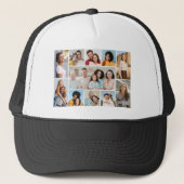 Creëer Uw eigen 11-fotocollage Trucker Pet (Voorkant)