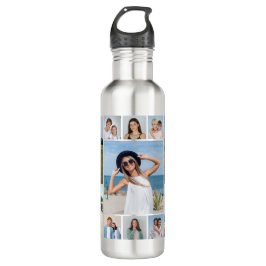 Creëer Uw eigen 11-fotocollage Waterfles